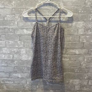 Lululemon yoga/running racer back tank